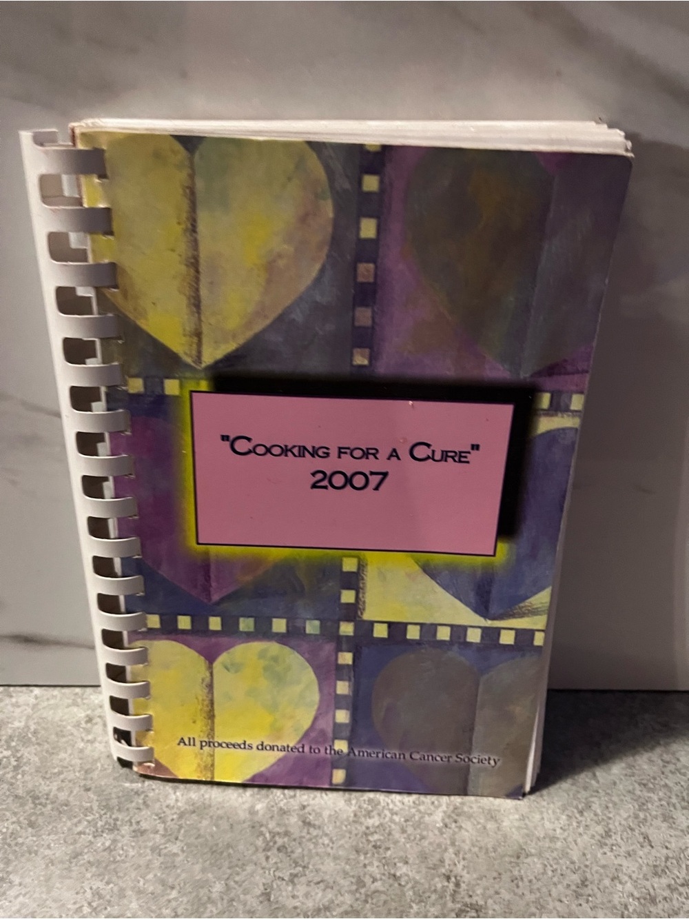 2007 Cooking for a Cure Rockmart GA Eby-Brown Community Cookbook